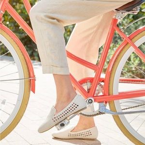 "Spring Sale! 60%off" Birdies The Starling woven Loafer White women's shoes
